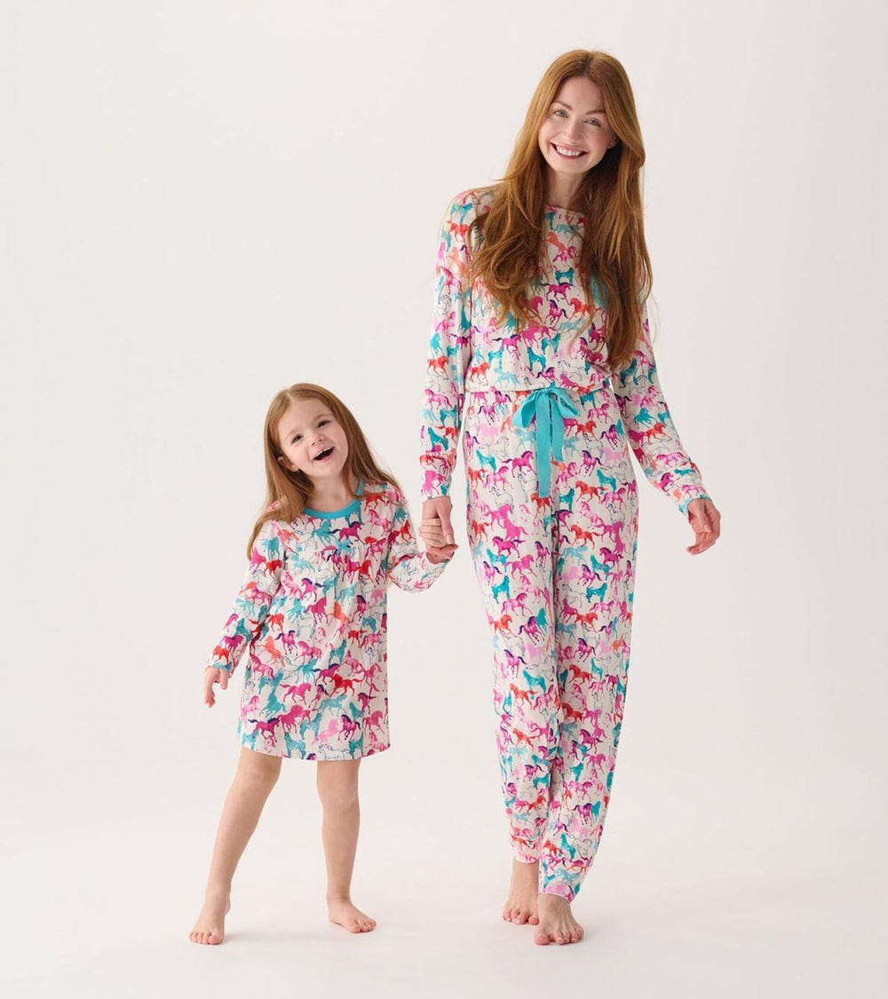 Hatley Sleepwear | Girls Girls Pretty Horses Nightgown