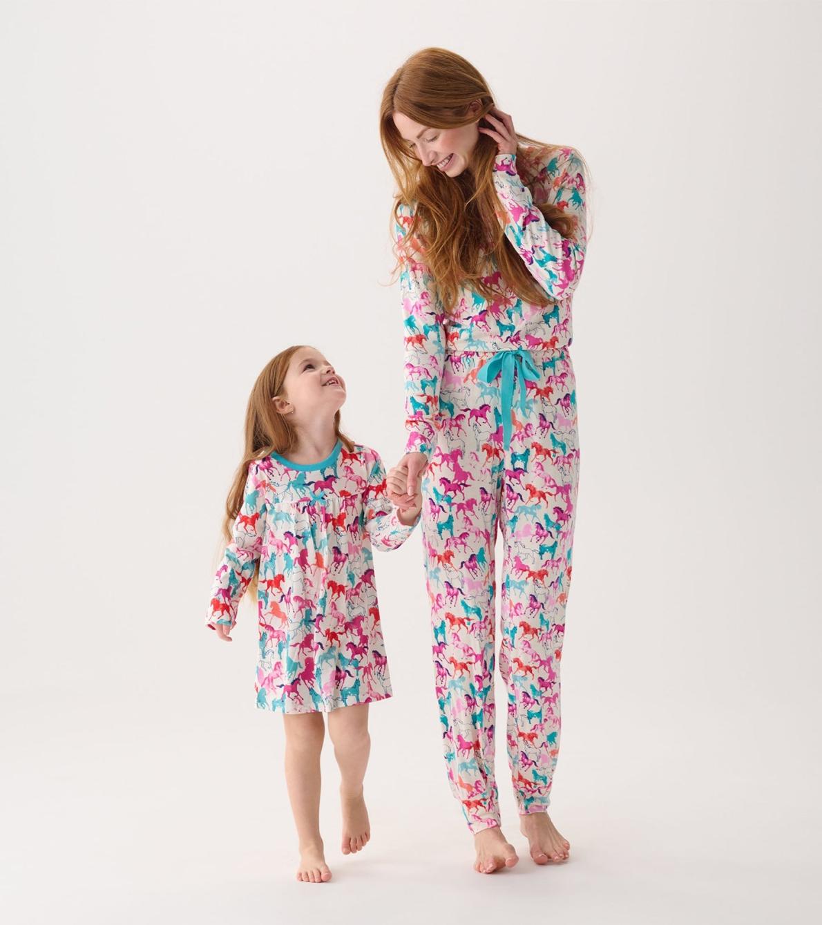 Hatley Sleepwear | Girls Girls Pretty Horses Nightgown
