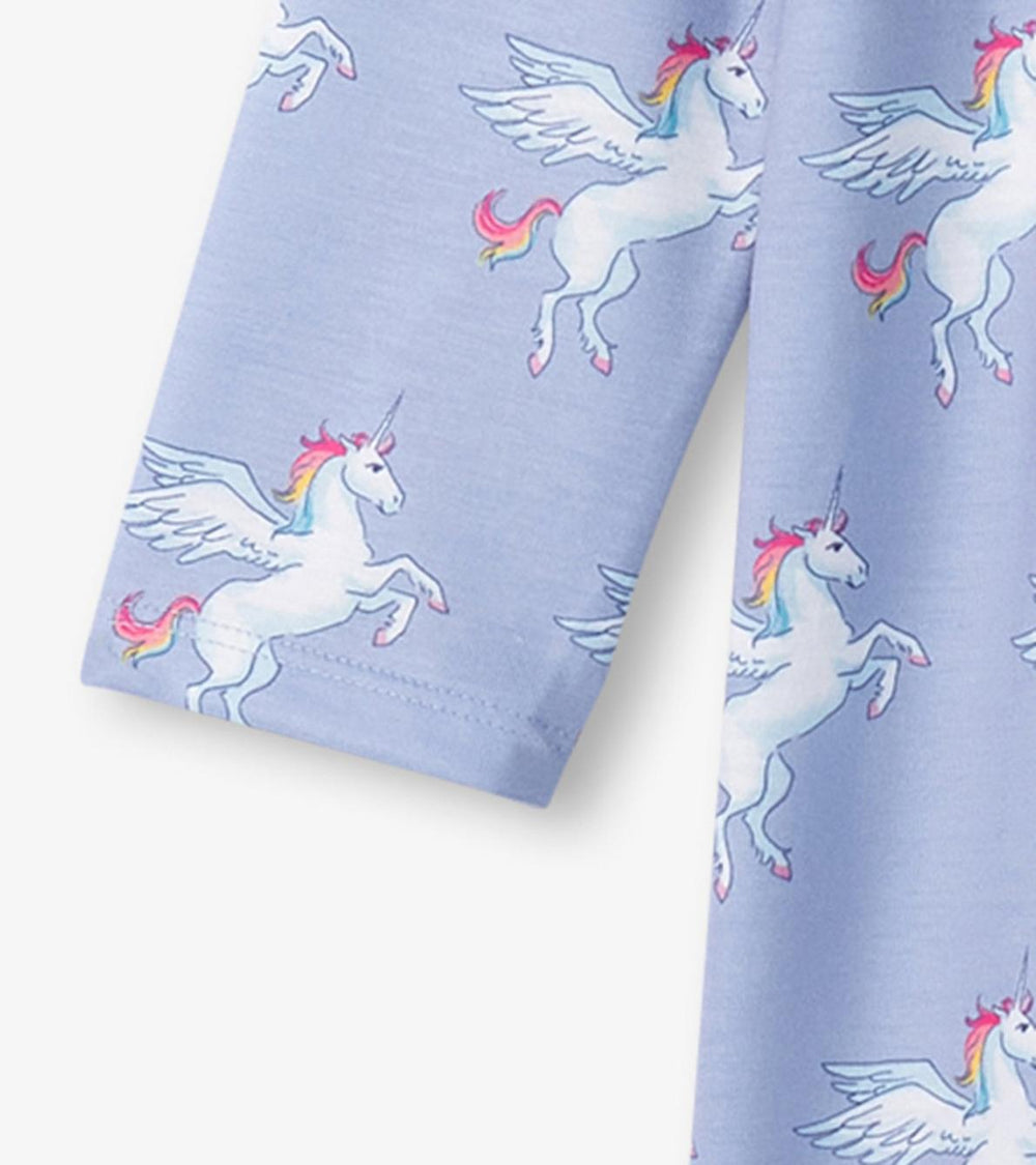 Hatley Sleepwear | Girls Girls Rainbow Unicorn Long Sleeve Nightgown