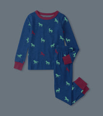 Hatley Sleepwear | Girls Girls Unicorn Glow Pajama Set
