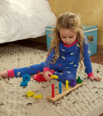 Hatley Sleepwear | Girls Girls Unicorn Glow Pajama Set