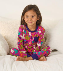 Hatley Sleepwear | Girls Girls Wild Bunnies Bamboo Pajama Set