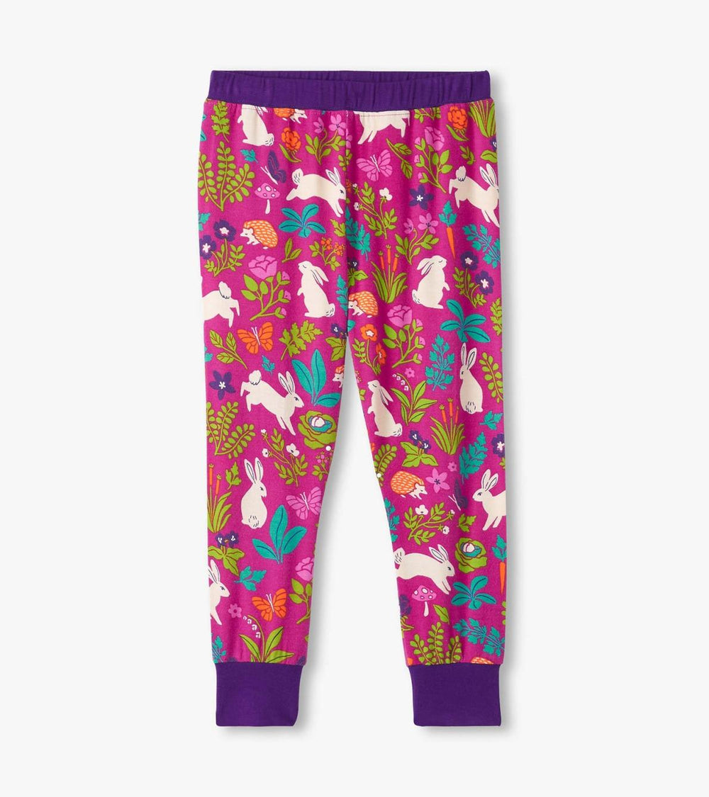 Hatley Sleepwear | Girls Girls Wild Bunnies Bamboo Pajama Set
