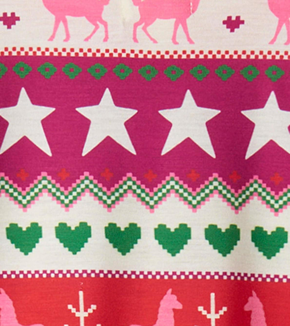 Hatley Sleepwear | Girls Holiday Fair Isle Long Sleeve Girls Nightgown