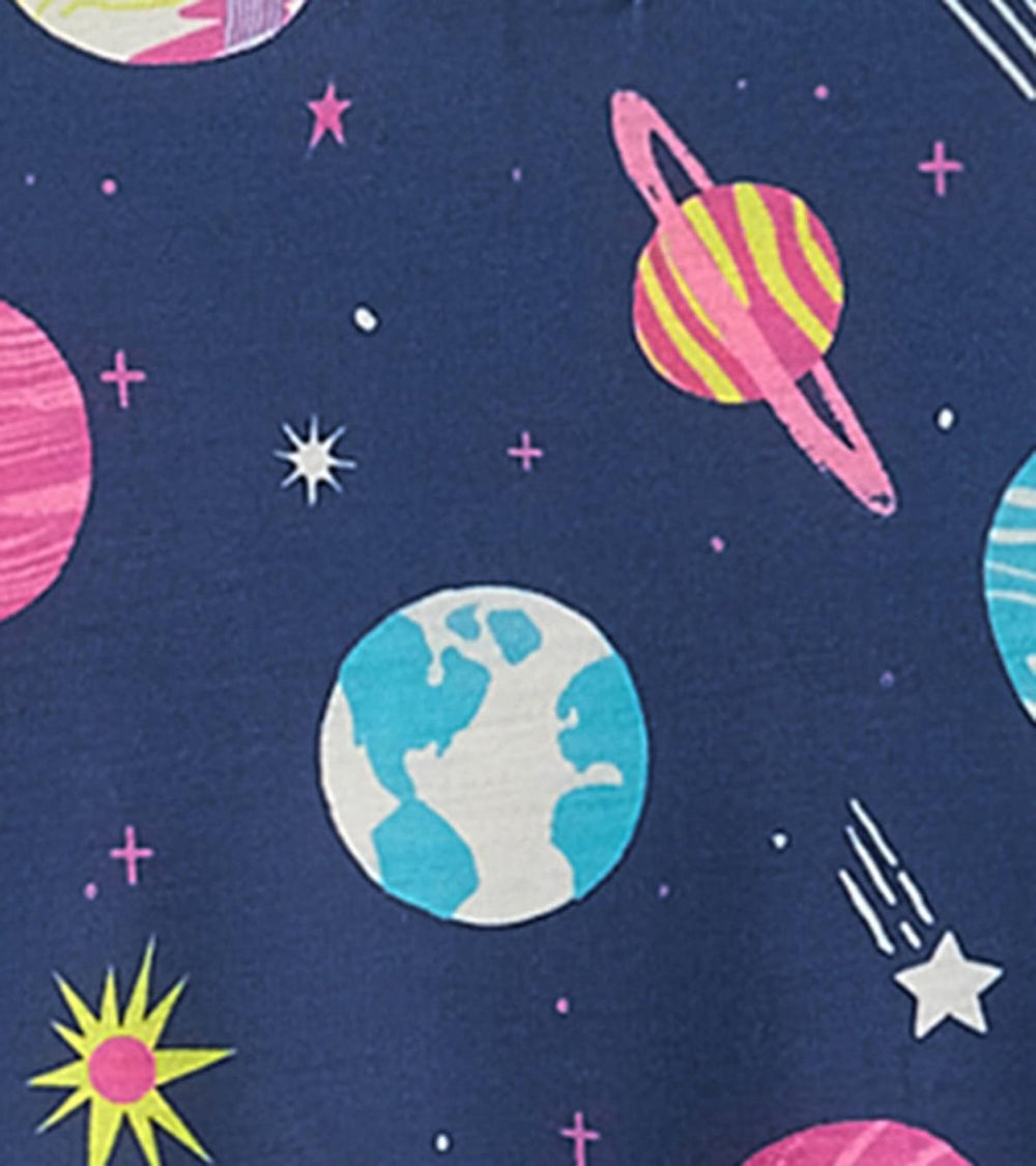 Hatley Sleepwear | Girls Interstellar Long Sleeve Girls Nightgown