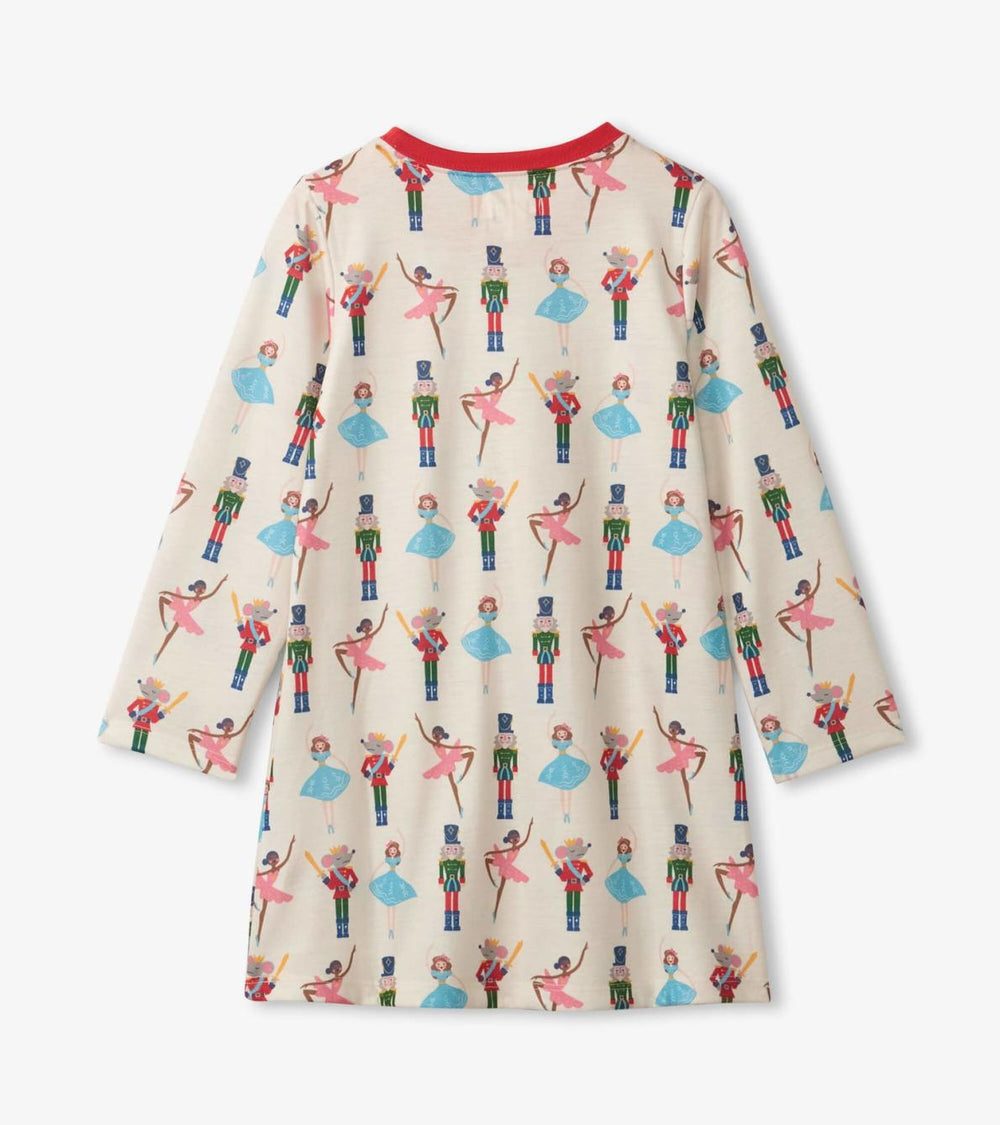 Hatley Sleepwear | Girls Nutcracker Long Sleeve Girls Nightgown
