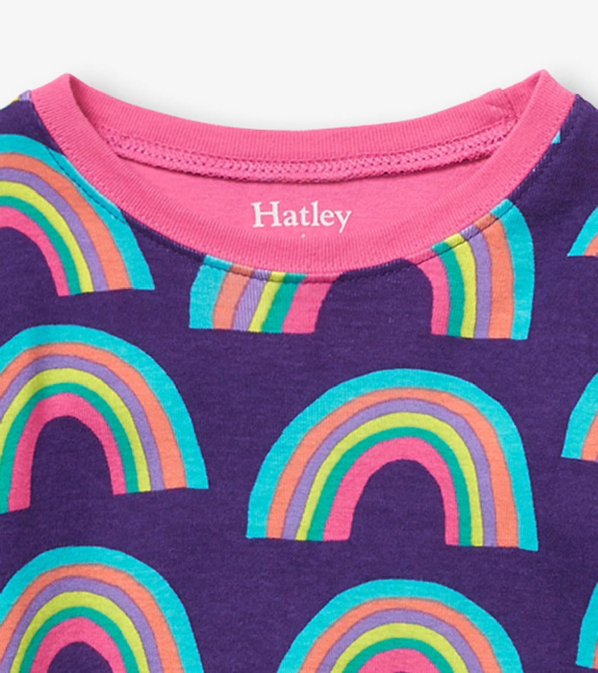 Hatley Sleepwear | Girls Rainbows Organic Cotton Pajama Set