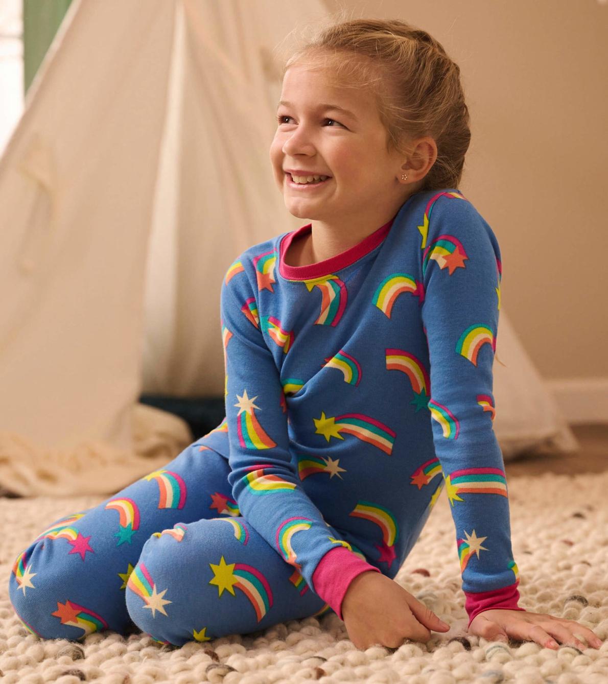 Hatley Sleepwear | Girls Shooting Stars Organic Cotton Pajama Set