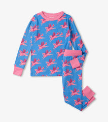 Hatley Sleepwear | Girls Unicorn Bamboo Pajama Set