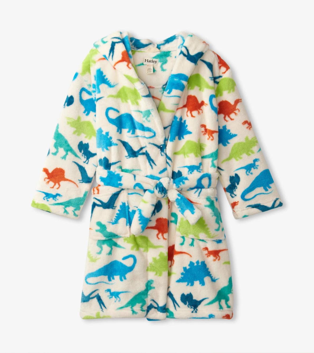 Hatley Sleepwear | Girls/Boys Real Dinosaurs Fleece Robe