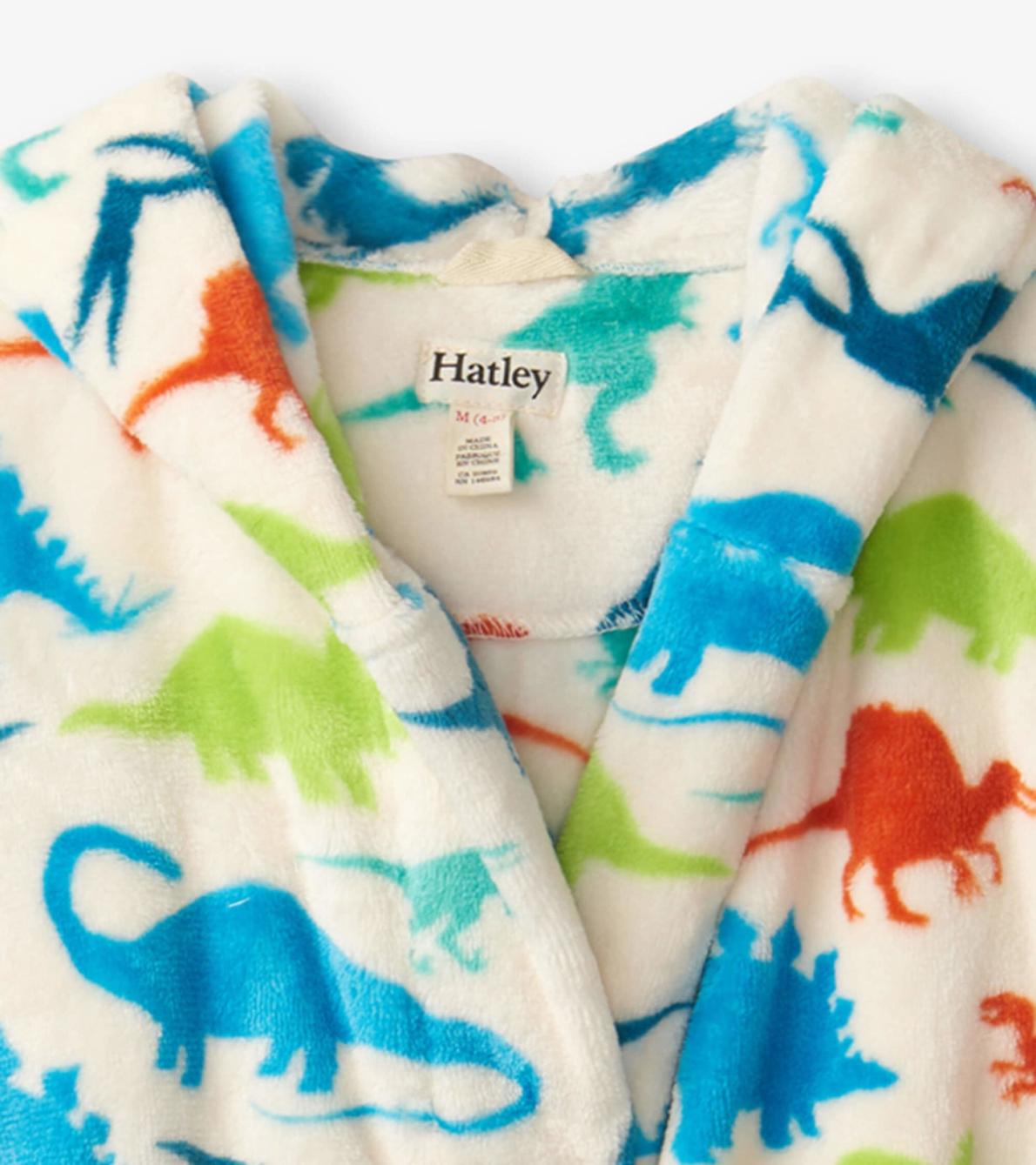 Hatley Sleepwear | Girls/Boys Real Dinosaurs Fleece Robe
