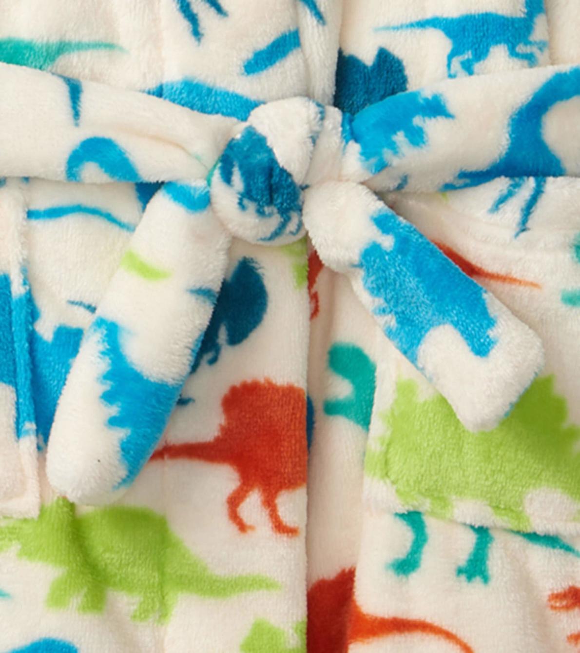 Hatley Sleepwear | Girls/Boys Real Dinosaurs Fleece Robe