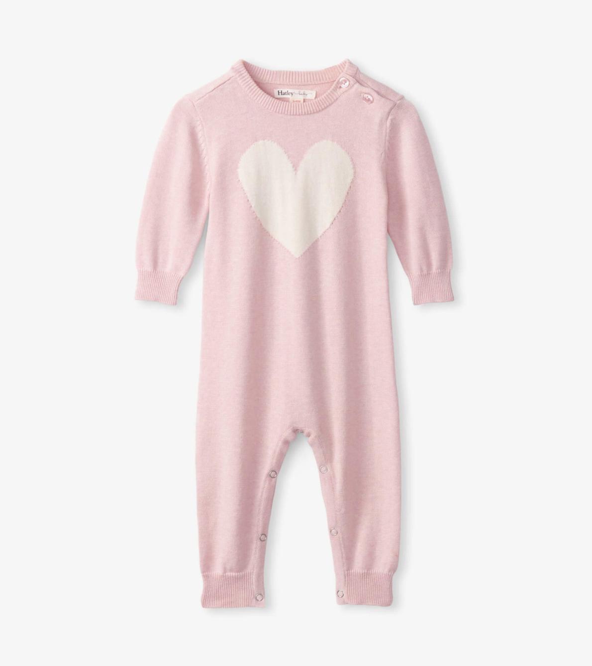 Hatley Sweaters | Baby &amp; Toddler Baby Big Heart Sweater Onesie