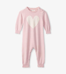 Hatley Sweaters | Baby &amp; Toddler Baby Big Heart Sweater Onesie