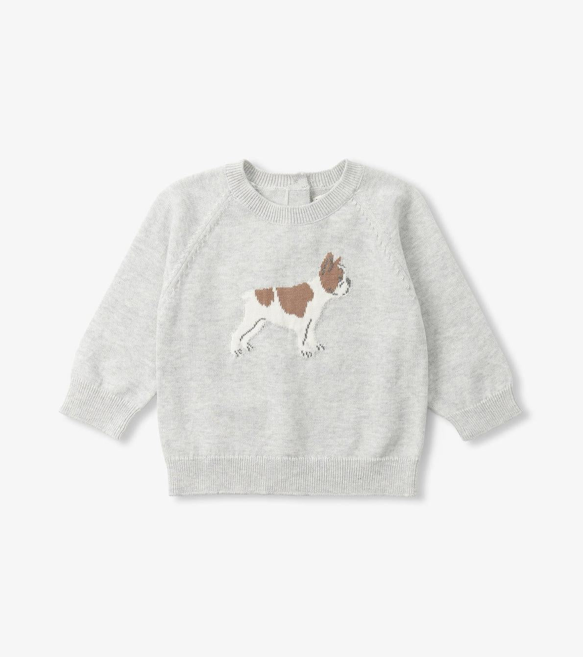 Hatley Sweaters | Baby &amp; Toddler Baby Boys Little Bulldog Pullover Sweater &amp; Pants