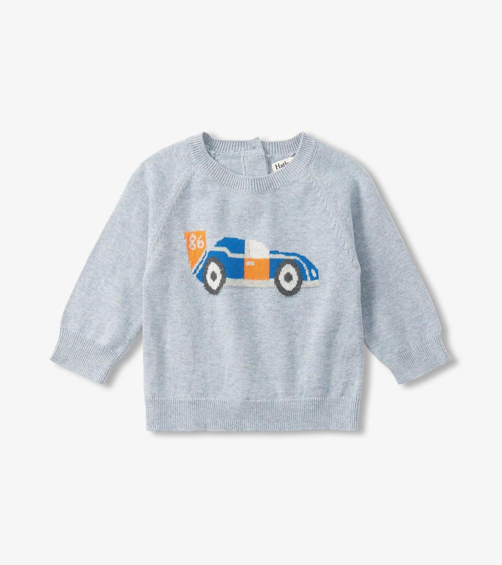 Hatley Sweaters | Baby &amp; Toddler Baby Boys Little Racecar Pullover Sweater &amp; Pants