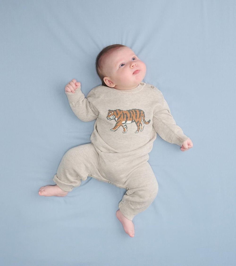 Hatley Sweaters | Baby &amp; Toddler Baby Boys Little Tiger Sweater Romper