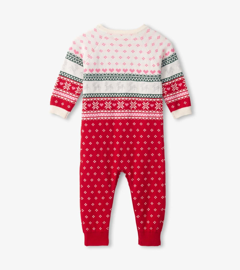 Hatley Sweaters | Baby &amp; Toddler Baby Deer Fairisle Sweater Onesie