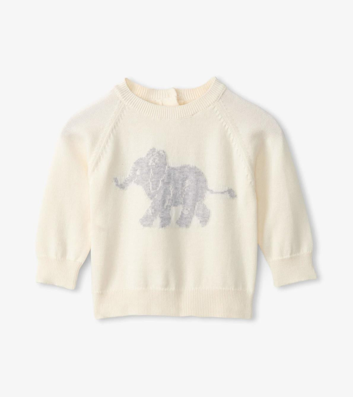 Hatley Sweaters | Baby &amp; Toddler Baby Elephant Pullover Sweater