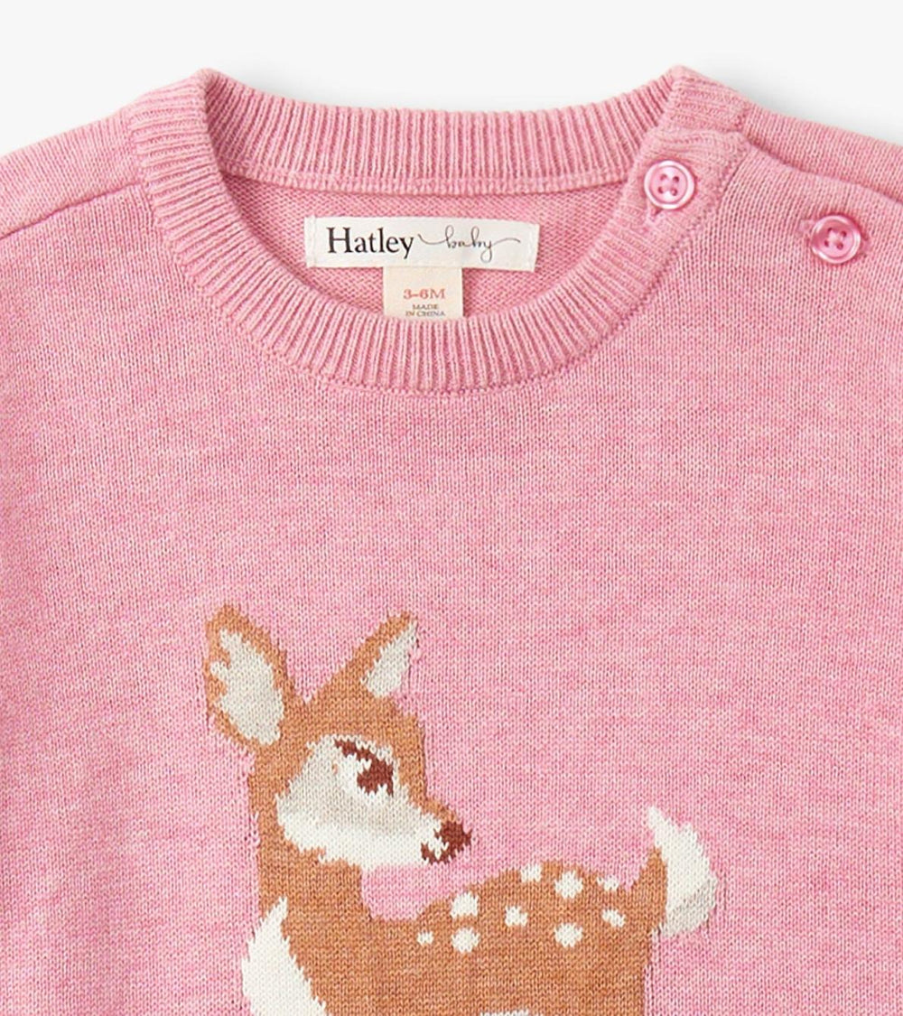 Hatley Sweaters | Baby &amp; Toddler Baby Girls Baby Doe Sweater Romper