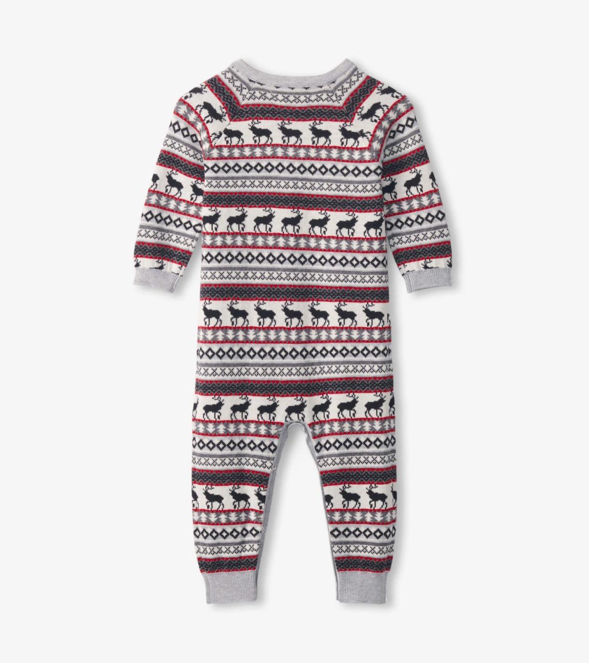Hatley Sweaters | Baby &amp; Toddler Baby Stag Fairisle Sweater Onesie