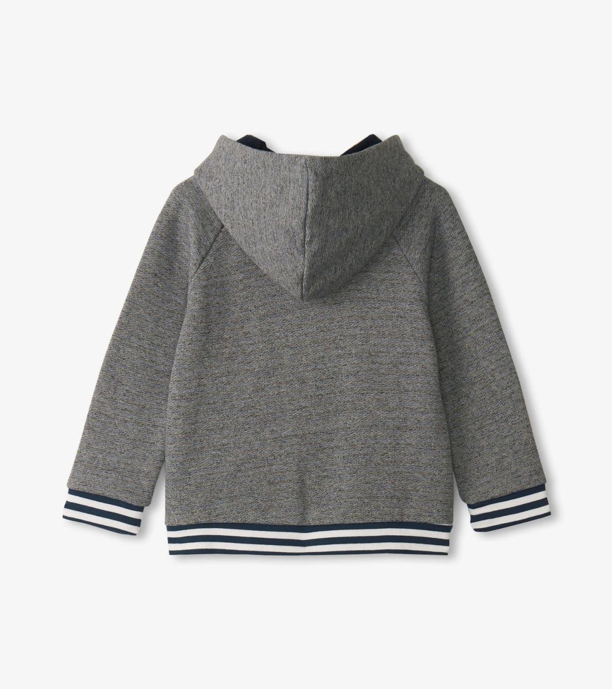 Hatley Sweaters | Baby &amp; Toddler Baby &amp; Toddler Boys Flame Blue Zip-Up Hoodie