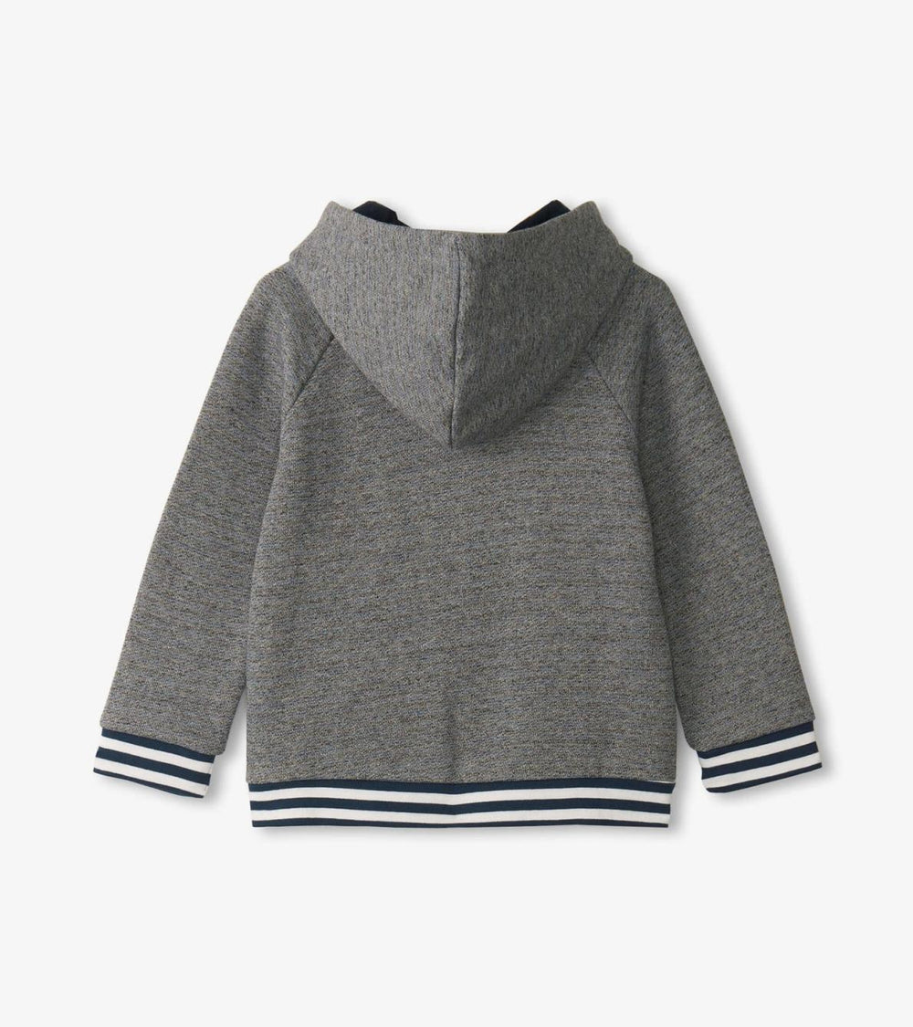 Hatley Sweaters | Baby &amp; Toddler Baby &amp; Toddler Boys Flame Blue Zip-Up Hoodie