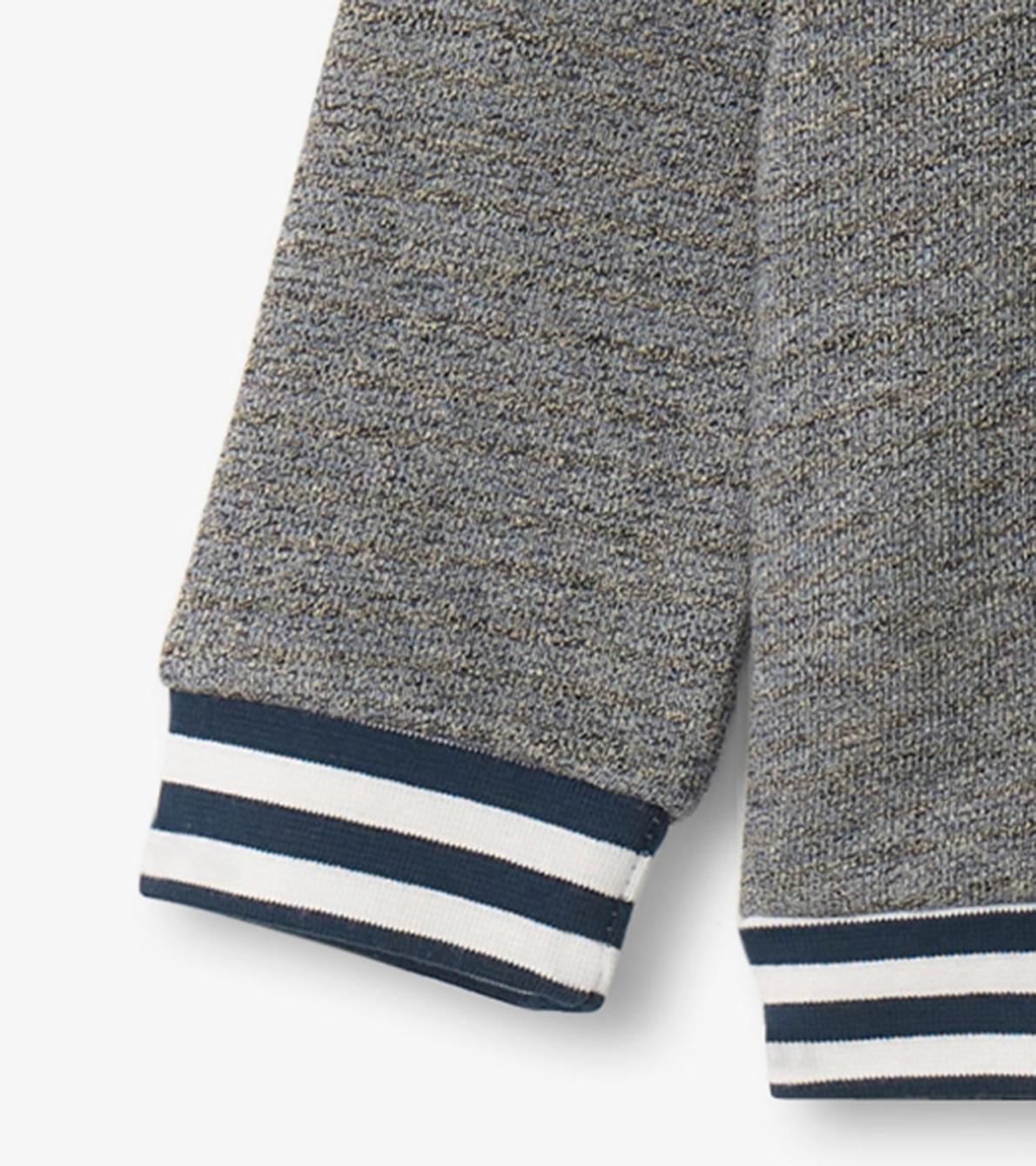 Hatley Sweaters | Baby &amp; Toddler Baby &amp; Toddler Boys Flame Blue Zip-Up Hoodie