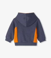 Hatley Sweaters | Baby &amp; Toddler Baby &amp; Toddler Boys Oriole Stripe Zip-Up Hoodie