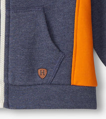 Hatley Sweaters | Baby &amp; Toddler Baby &amp; Toddler Boys Oriole Stripe Zip-Up Hoodie