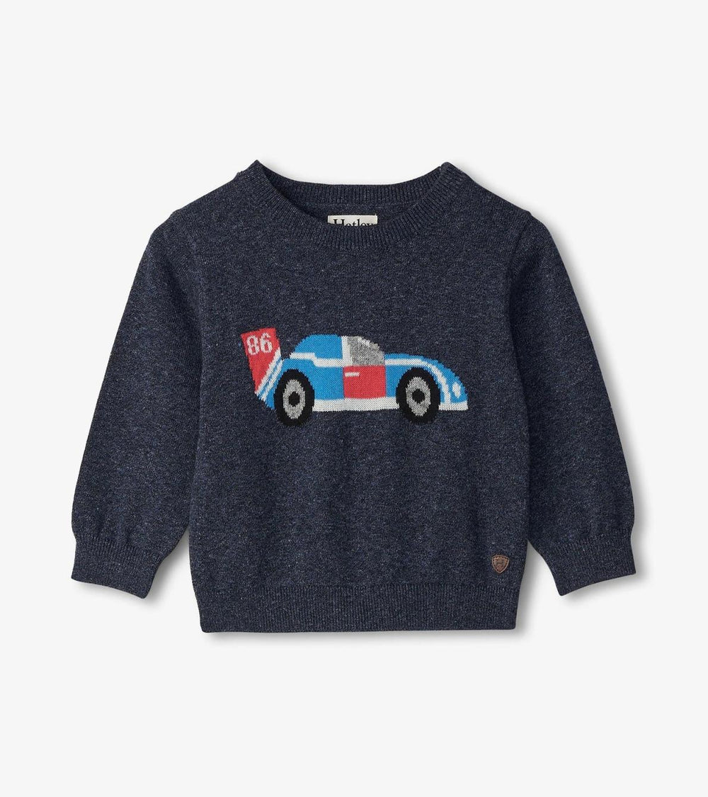 Hatley Sweaters | Baby &amp; Toddler Baby &amp; Toddler Boys Racecar Crew Neck Sweater