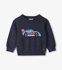 Hatley Sweaters | Baby &amp; Toddler Baby &amp; Toddler Boys Racecar Crew Neck Sweater