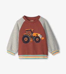 Hatley Sweaters | Baby &amp; Toddler Baby &amp; Toddler Boys Tractor Pullover Sweatshirt
