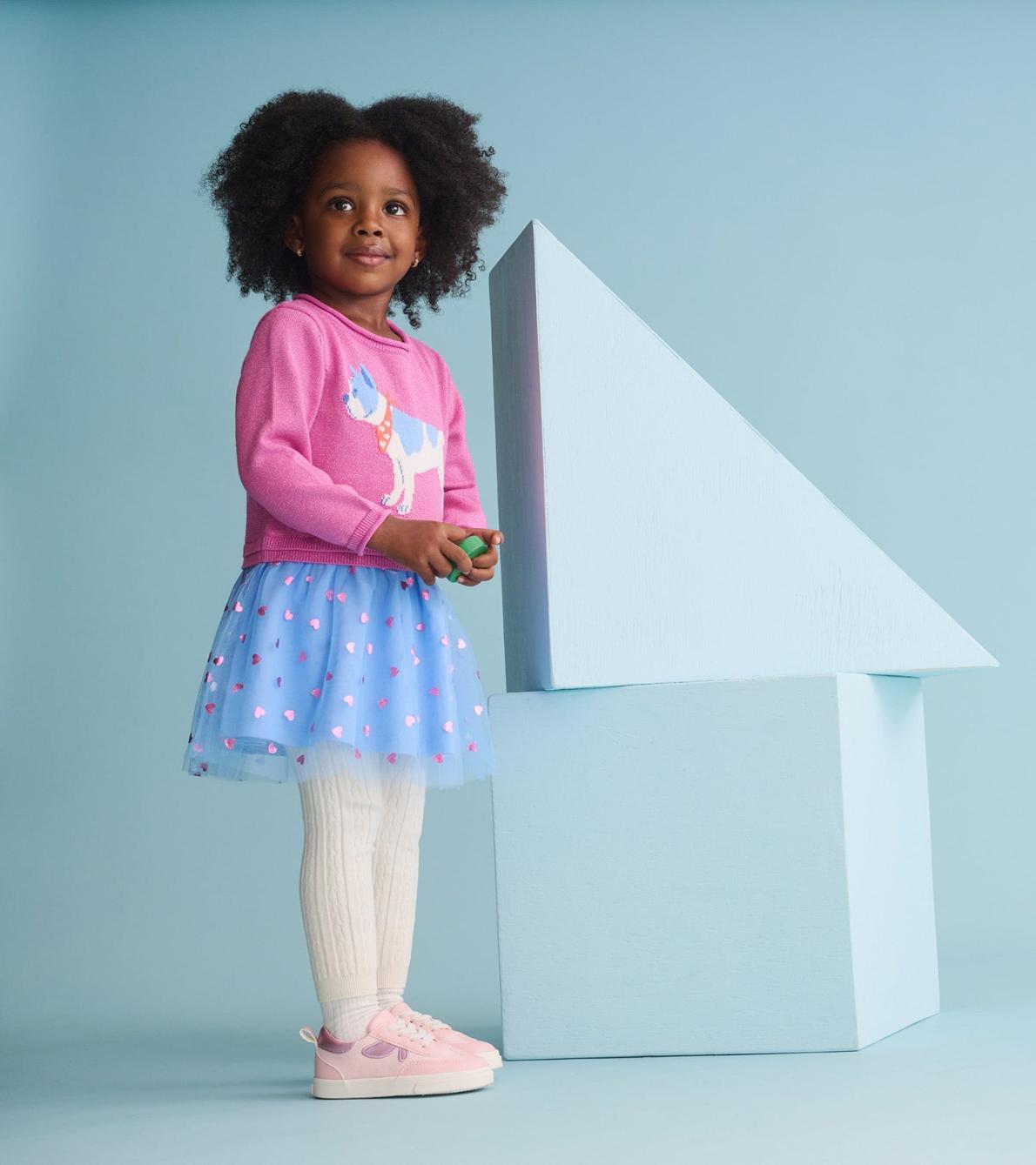 Hatley Sweaters | Baby &amp; Toddler Baby &amp; Toddler Girls French Bulldogs Drop Waist Sweater Dress