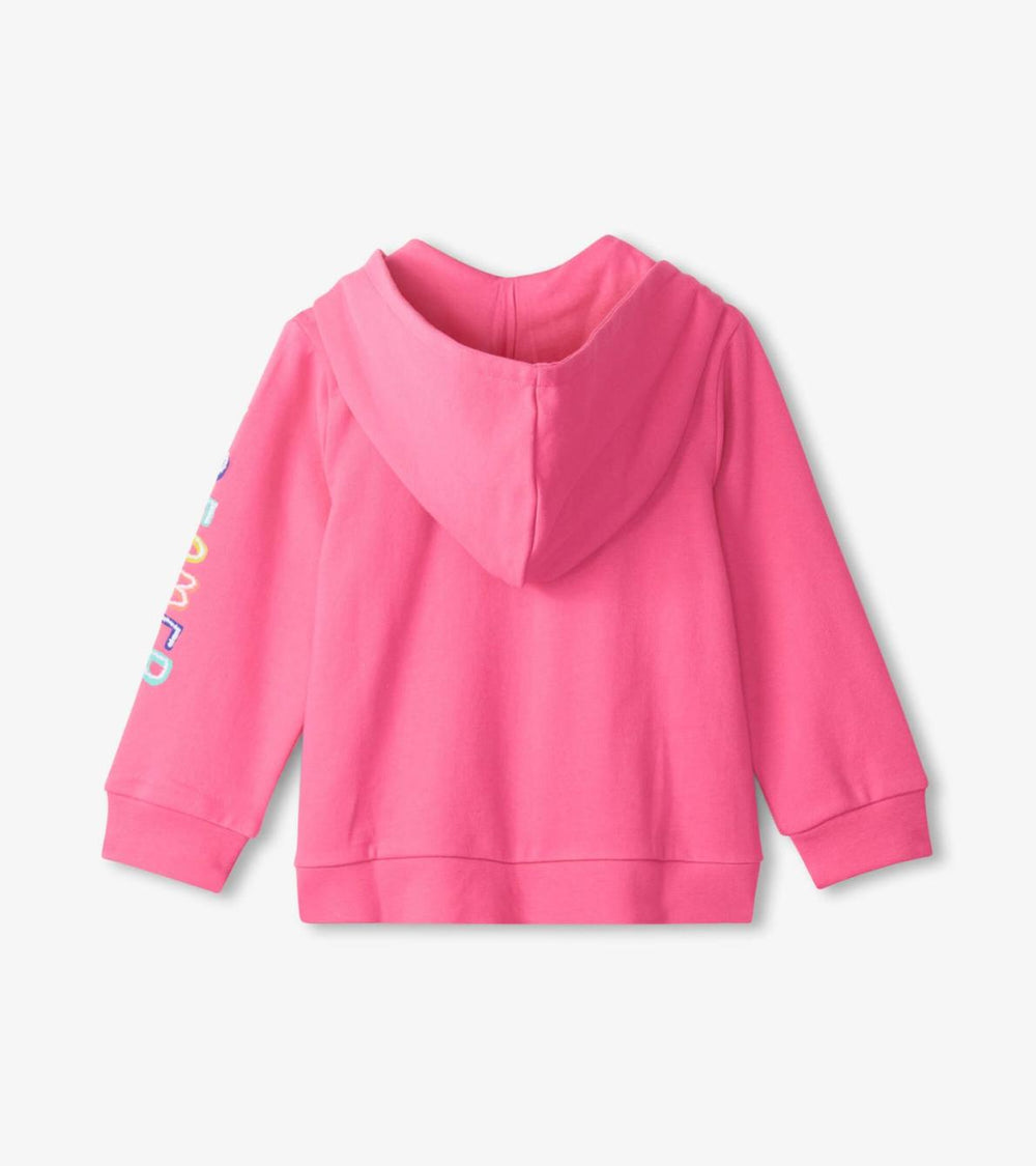 Hatley Sweaters | Baby &amp; Toddler Baby &amp; Toddler Girls Pink Love Everywhere Hoodie