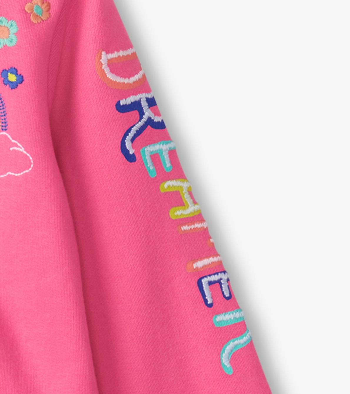 Hatley Sweaters | Baby &amp; Toddler Baby &amp; Toddler Girls Pink Love Everywhere Hoodie