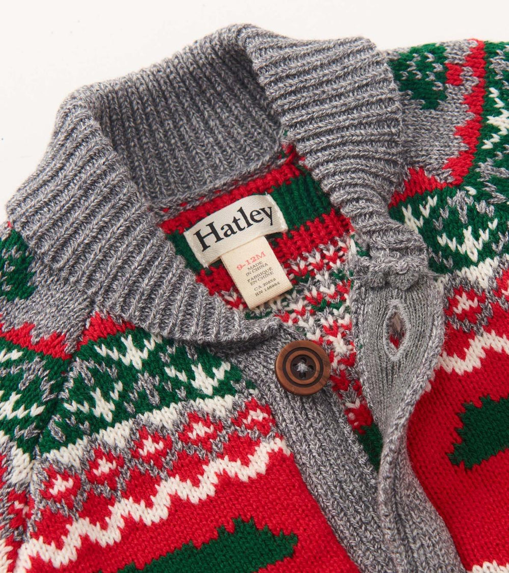 Hatley Sweaters | Baby &amp; Toddler Baby &amp; Toddler Knit Bear Shawl Collar Cardigan