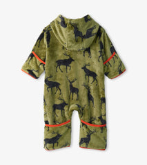 Hatley Sweaters | Baby &amp; Toddler Magestic Elk Baby Fleece Suit