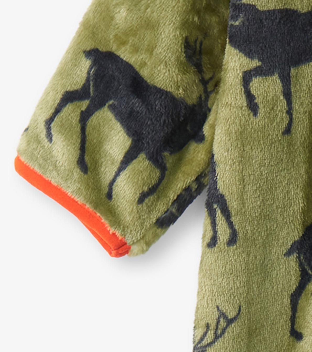 Hatley Sweaters | Baby &amp; Toddler Magestic Elk Baby Fleece Suit