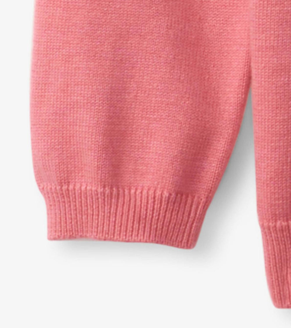 Hatley Sweaters | Baby &amp; Toddler Striped Heart Ruffle Sleeve Sweater