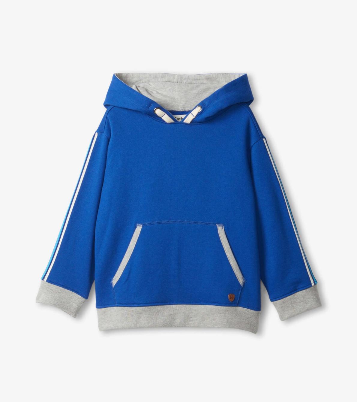 Hatley Sweaters | Boys Boys Blue Pullover Terry Sweatshirt
