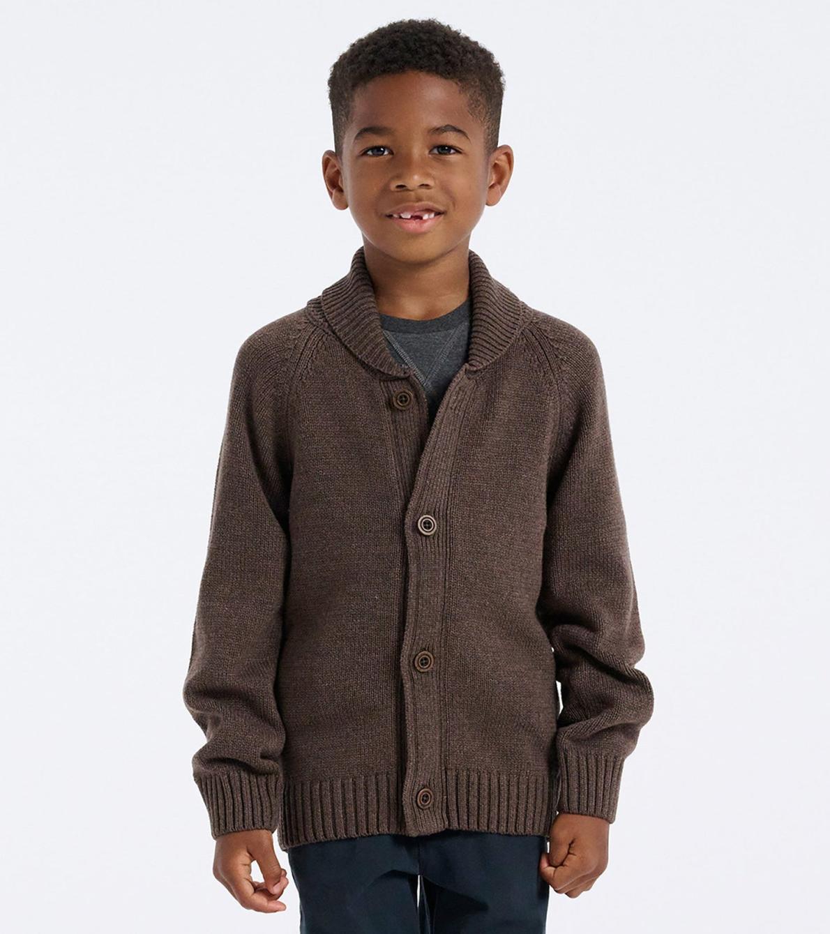 Hatley Sweaters | Boys Boys Rocky Mountain Shawl Collar Cardigan