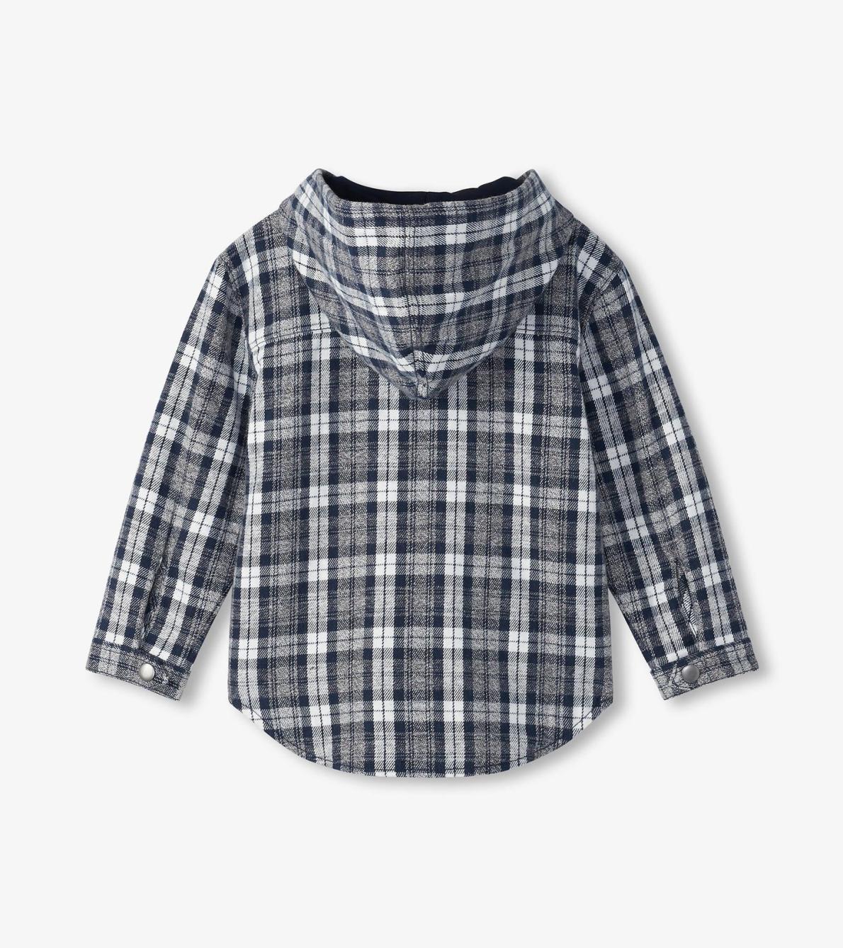 Hatley Sweaters | Boys Boys Salute Plaid Lined Hooded Jacket