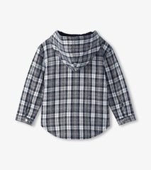 Hatley Sweaters | Boys Boys Salute Plaid Lined Hooded Jacket