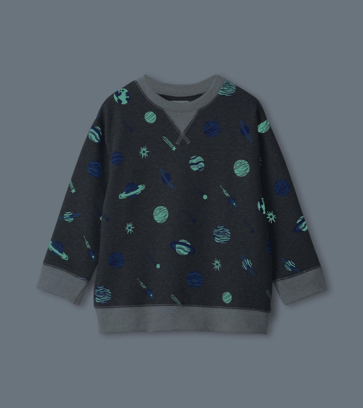 Hatley Sweaters | Boys Boys Space Explorer Pullover