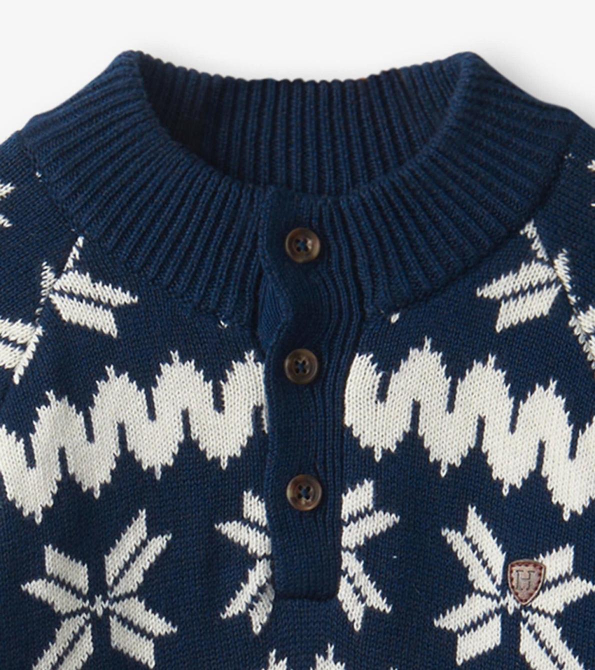 Hatley Sweaters | Boys Boys Winter Knit Mock Neck Sweater