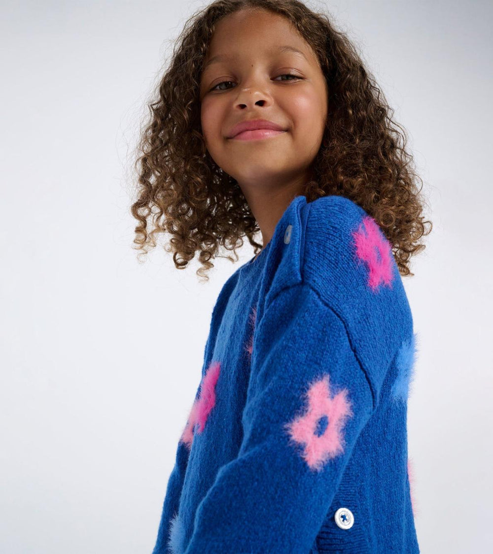 Hatley Sweaters | Girls Girls Bold Flowers Sweater Tunic