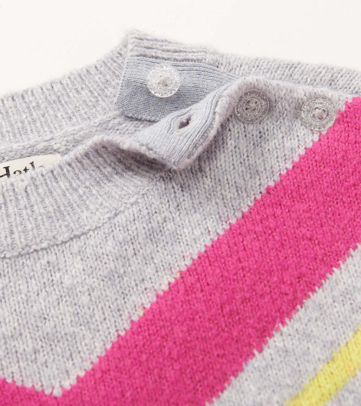 Hatley Sweaters | Girls Girls Chevron Stripe Chunky Sweater Tunic