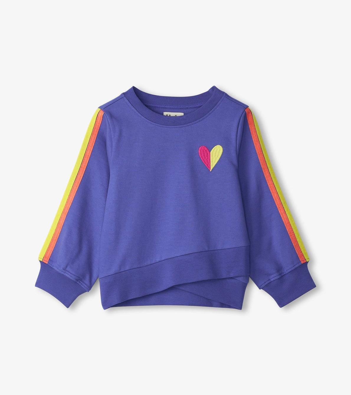 Hatley Sweaters | Girls Girls Rainbow Crossover Sweater