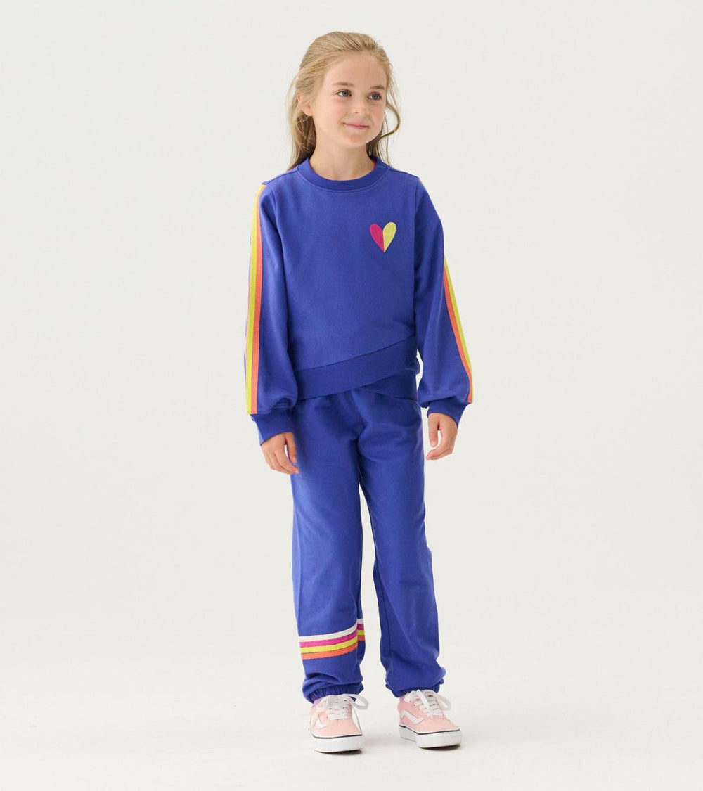 Hatley Sweaters | Girls Girls Rainbow Crossover Sweater